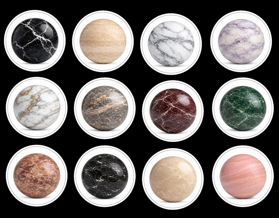 Ambella marble varieties — 12 premium Italian stones